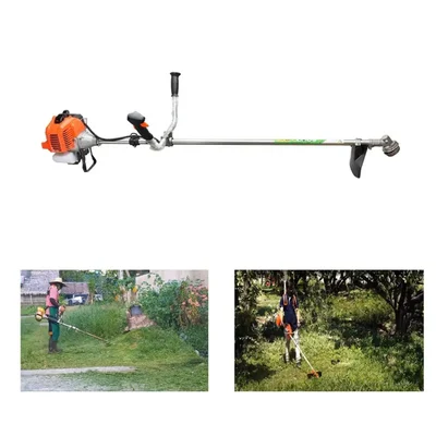 Ralli BC-430S, 43CC 2 Stroke Sidepack Petrol Brush Cutter | Grass Cutting Machine, 1.25 kW, 7000 RPM